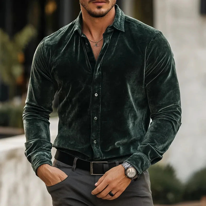 Hudson Velvet Luxe Shirt