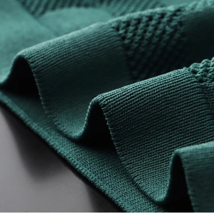 Carson Jacquard Weave Polo