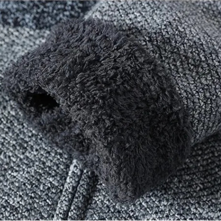 Helsinki Stripe-Knit Hoodie