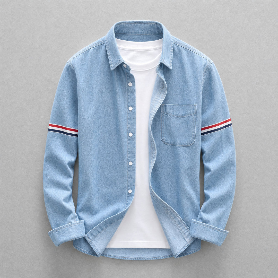 Brooks Vintage Washed Denim Shirt