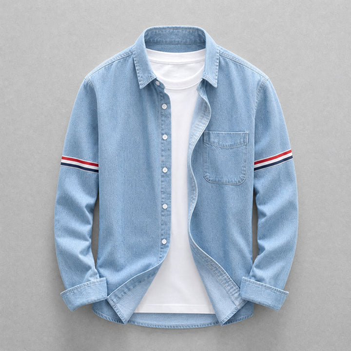 Brooks Vintage Washed Denim Shirt