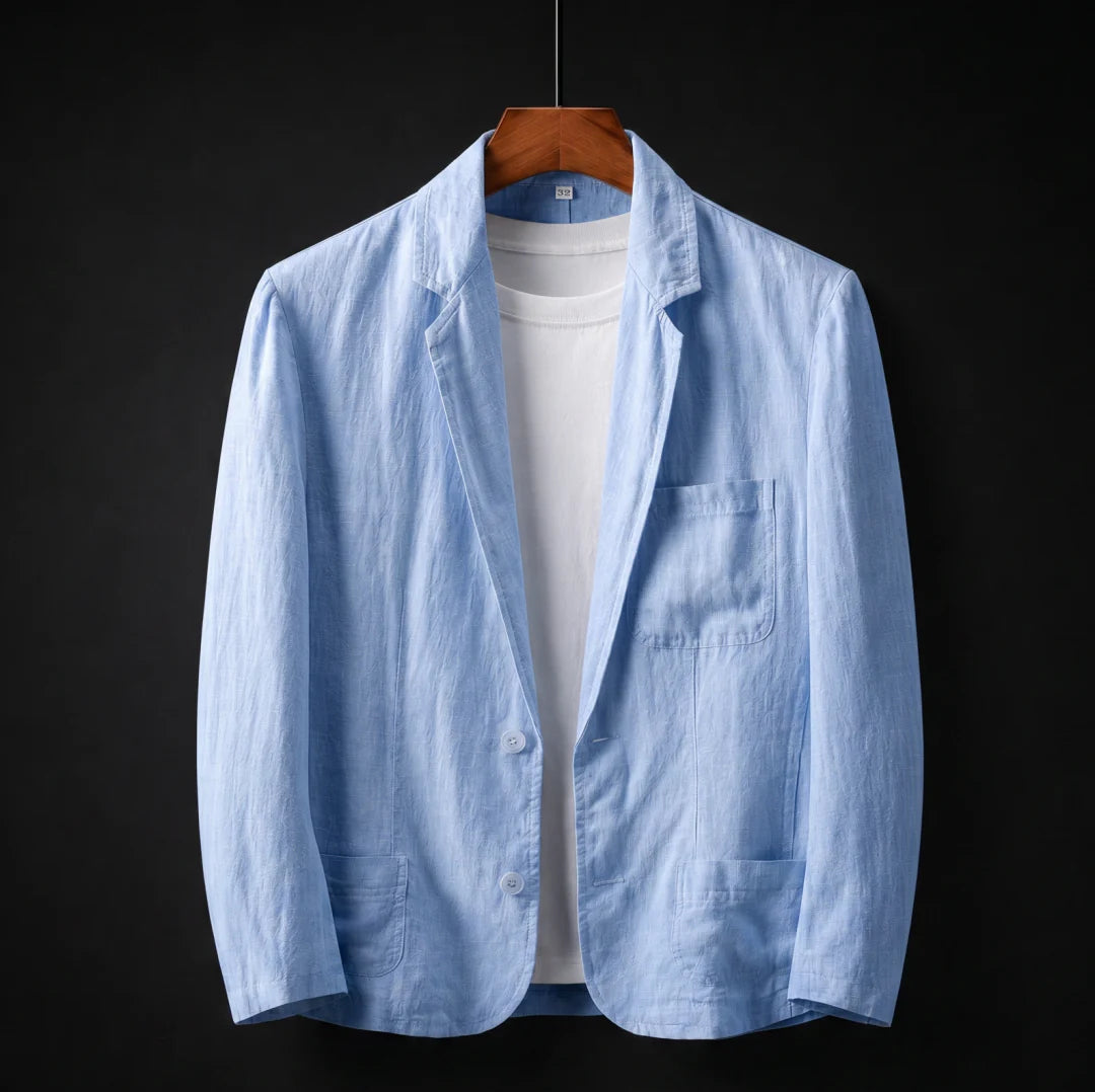 Bourne Cotton-Linen Blazer