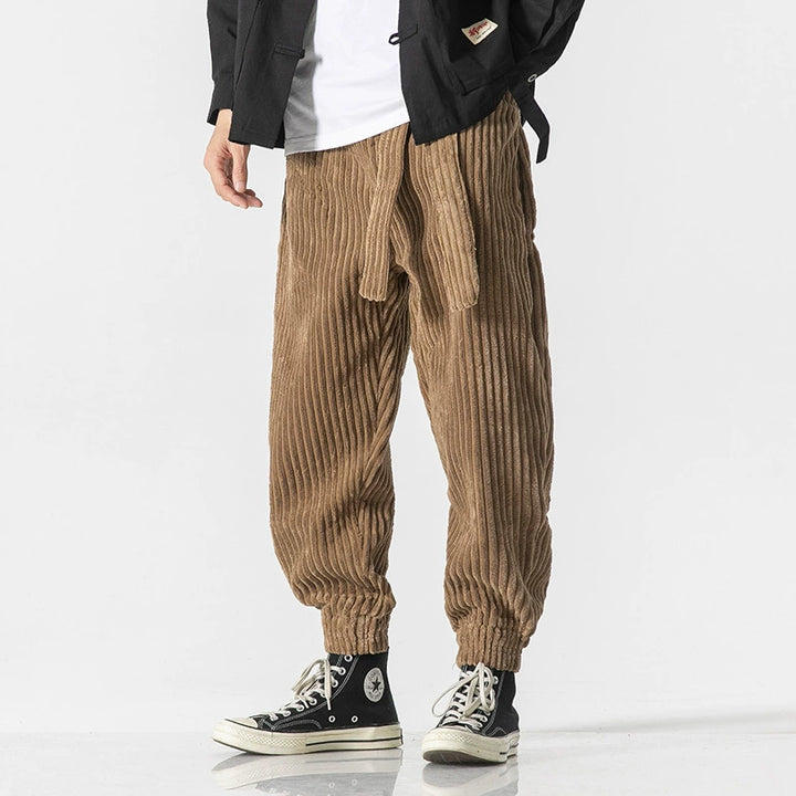 Keaton Ribbed Corduroy Trousers