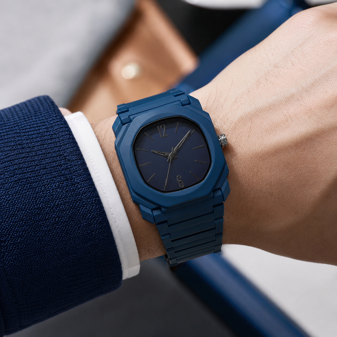 Cavan Square Rubber Watch