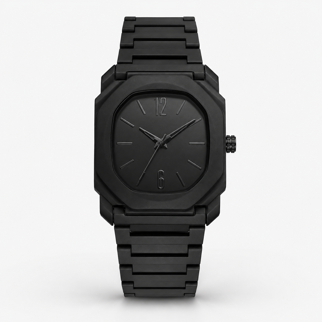 Cavan Square Rubber Watch