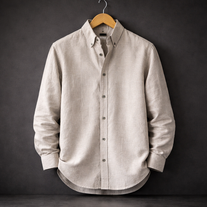 Ellis Cotton-Linen Shirt