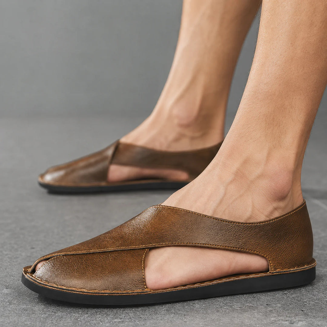 Capri Genuine Italian Leather Sandal
