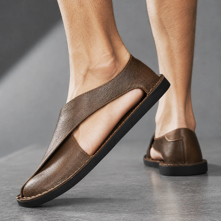 Capri Genuine Italian Leather Sandal