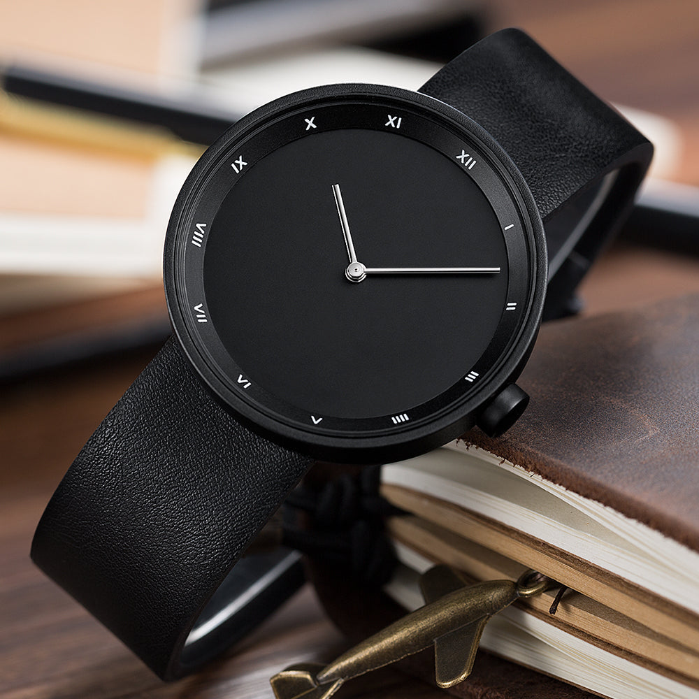 Eclipse Leather Watch