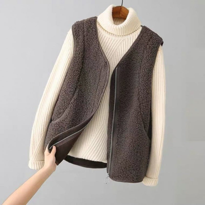 Noelle Fleece Vest