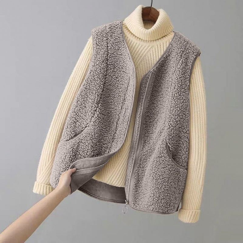 Noelle Fleece Vest