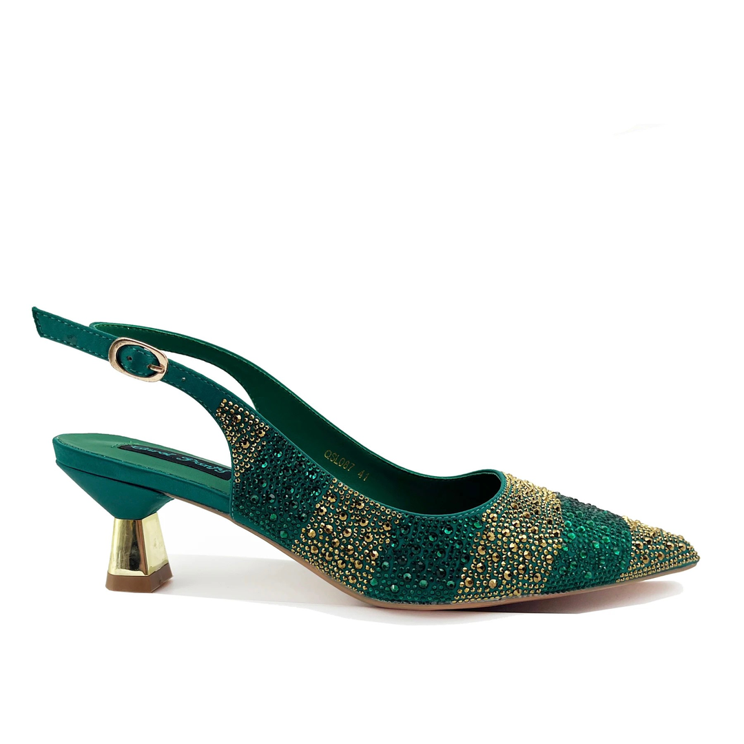 Amara Crystal Shoe & Bag Set