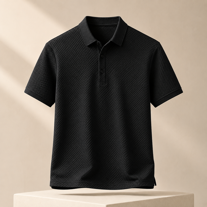 Miller Textured Knit Polo