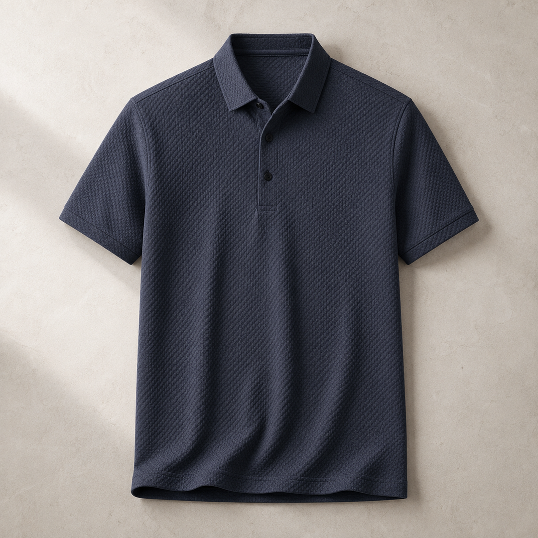 Miller Textured Knit Polo