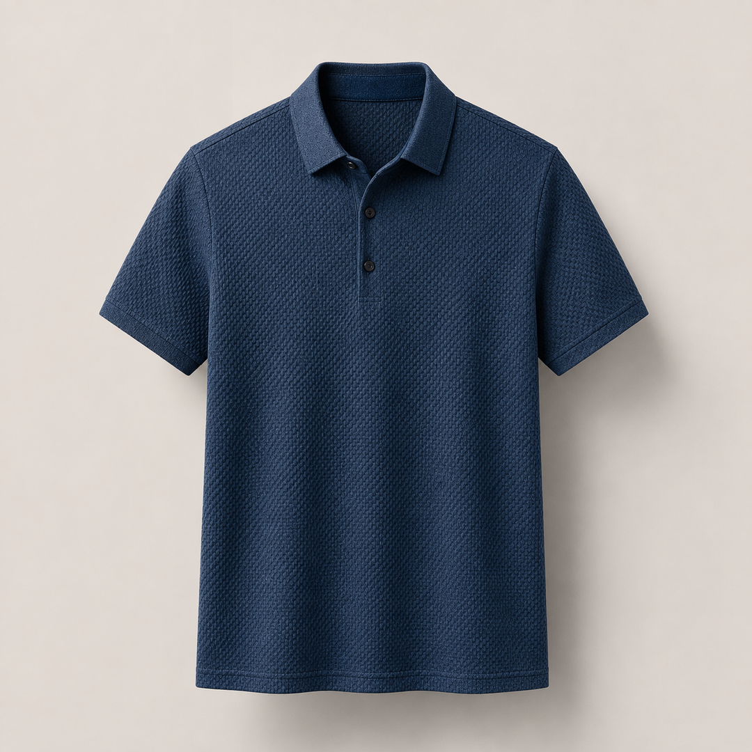 Miller Textured Knit Polo