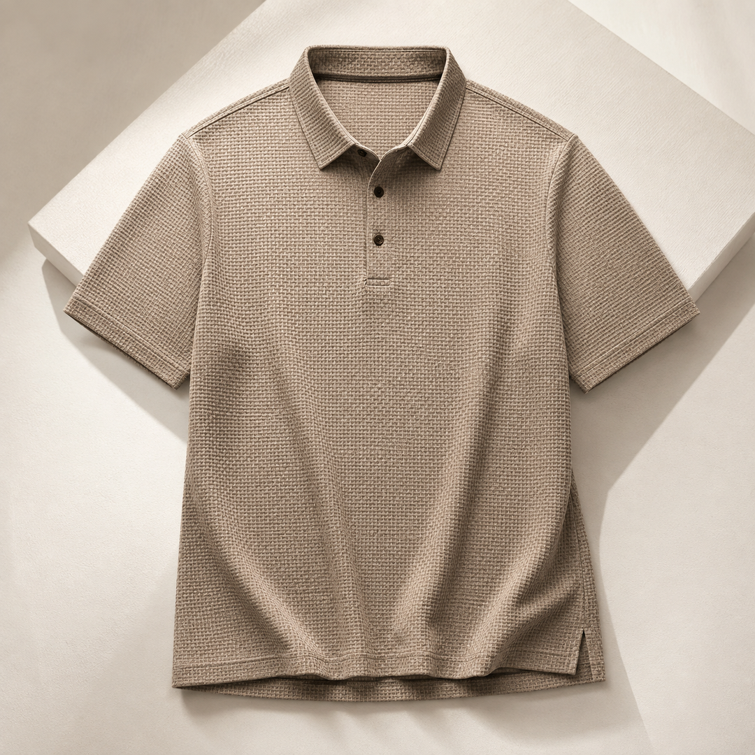 Miller Textured Knit Polo