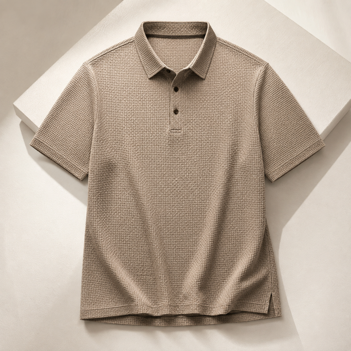 Miller Textured Knit Polo