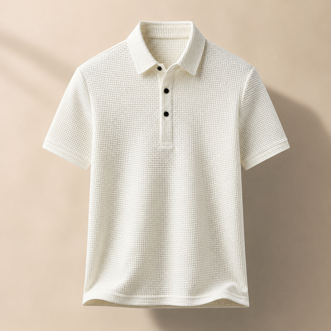 Miller Textured Knit Polo