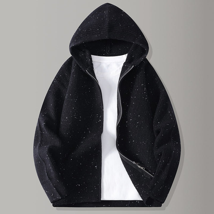 Lennox Marled Zip Cardigan