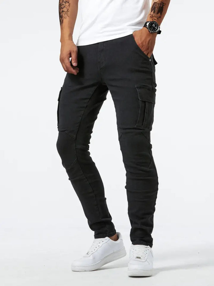 UrbanFlex Cargo Denim