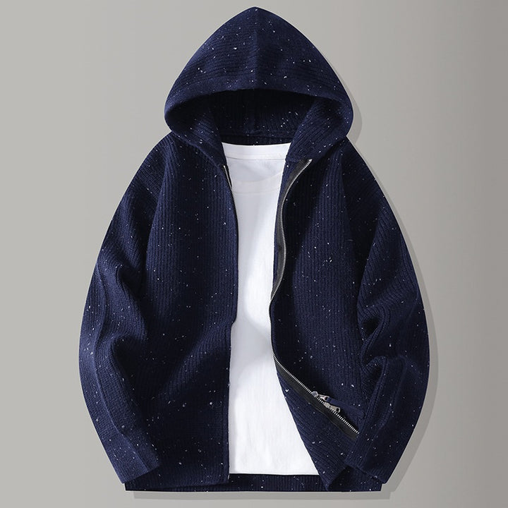 Lennox Marled Zip Cardigan