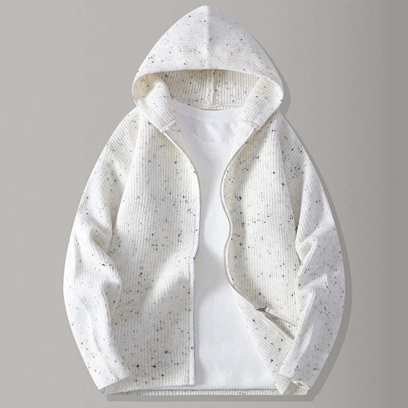 Lennox Marled Zip Cardigan