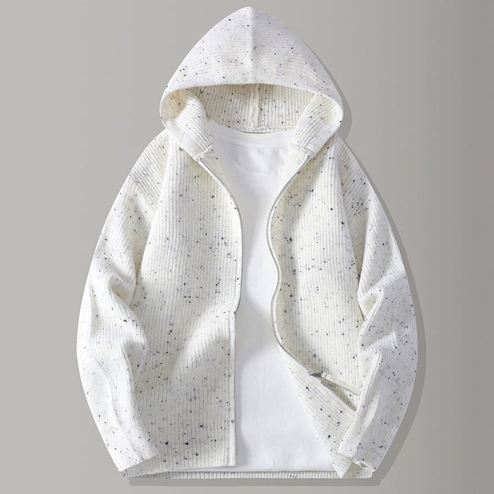 Lennox Marled Zip Cardigan