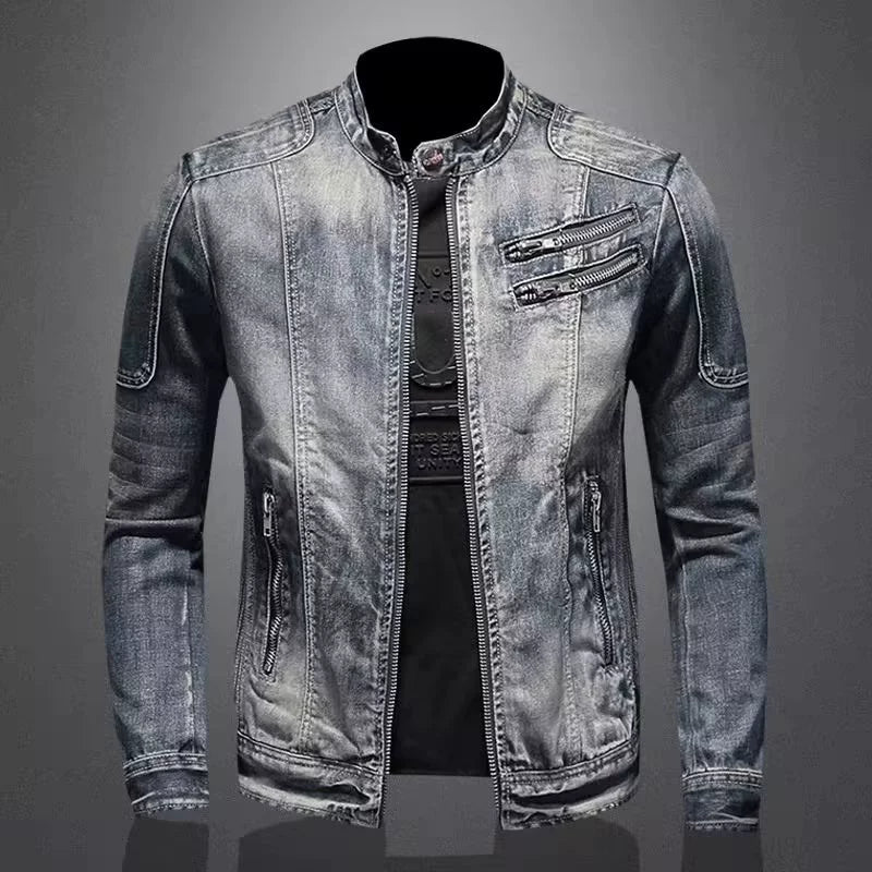 Duke Sandblasted Denim Jacket