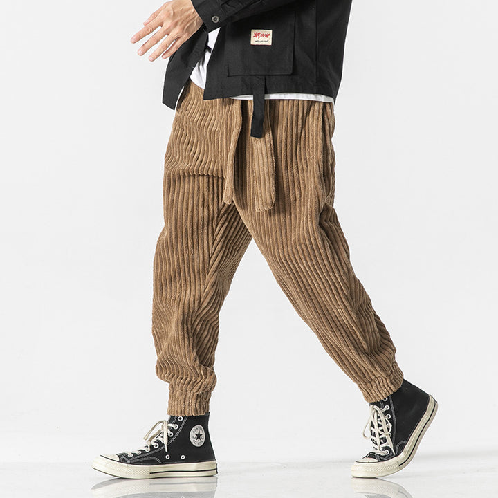 Keaton Ribbed Corduroy Trousers