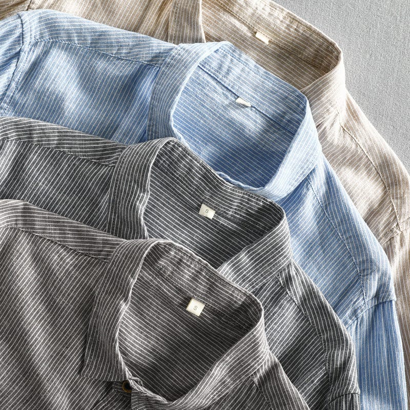 Milburn Striped Linen Shirt