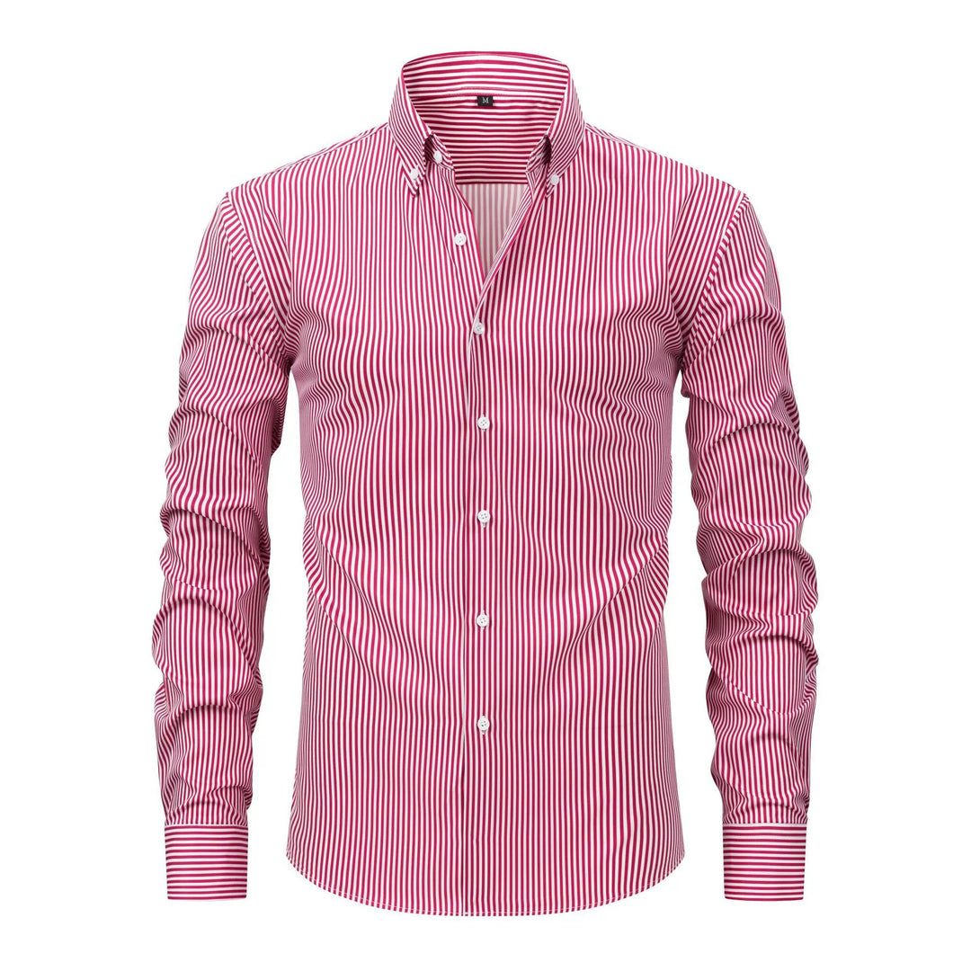 Stirling Pinstripe Stretch Shirt