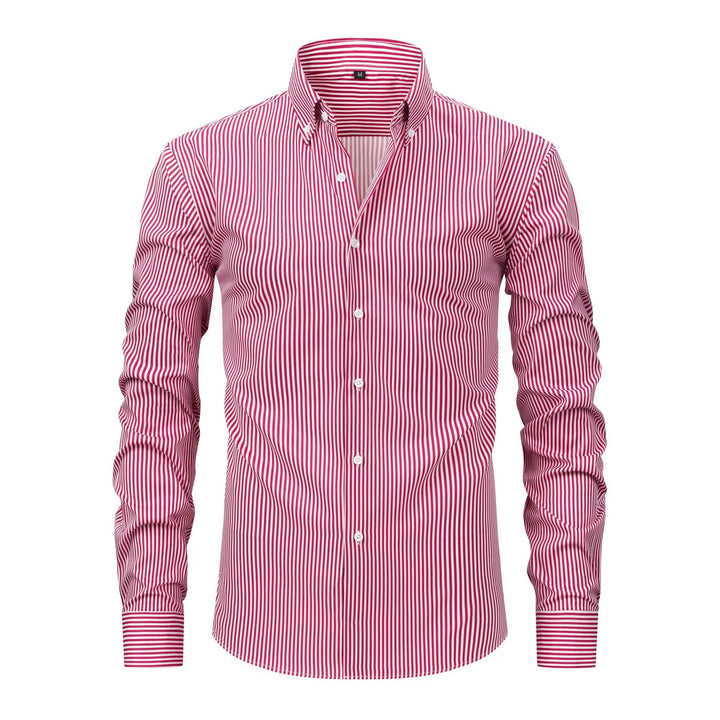 Stirling Pinstripe Stretch Shirt