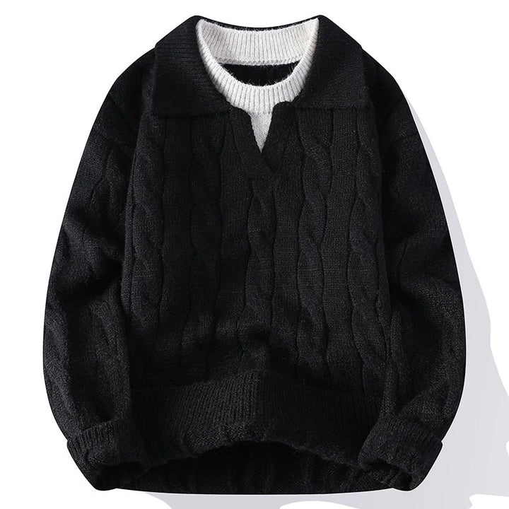 Harlow Textured Knit Pullover