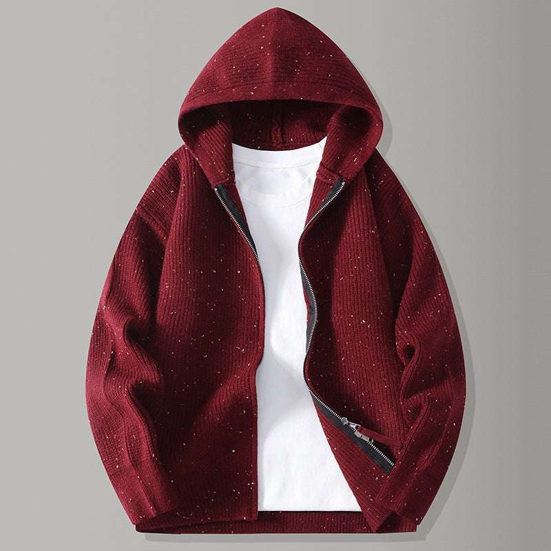 Lennox Marled Zip Cardigan