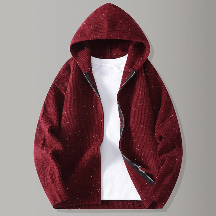 Lennox Marled Zip Cardigan