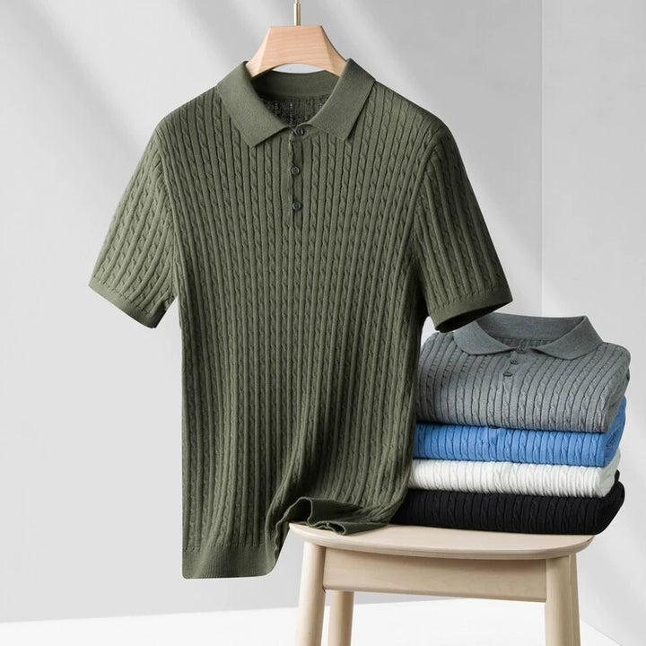 Halston Riviera Soft-Weave Polo