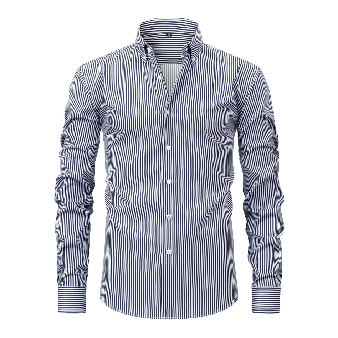 Stirling Pinstripe Stretch Shirt