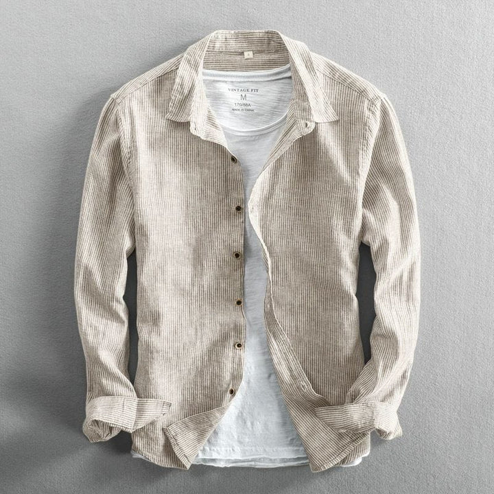 Milburn Striped Linen Shirt