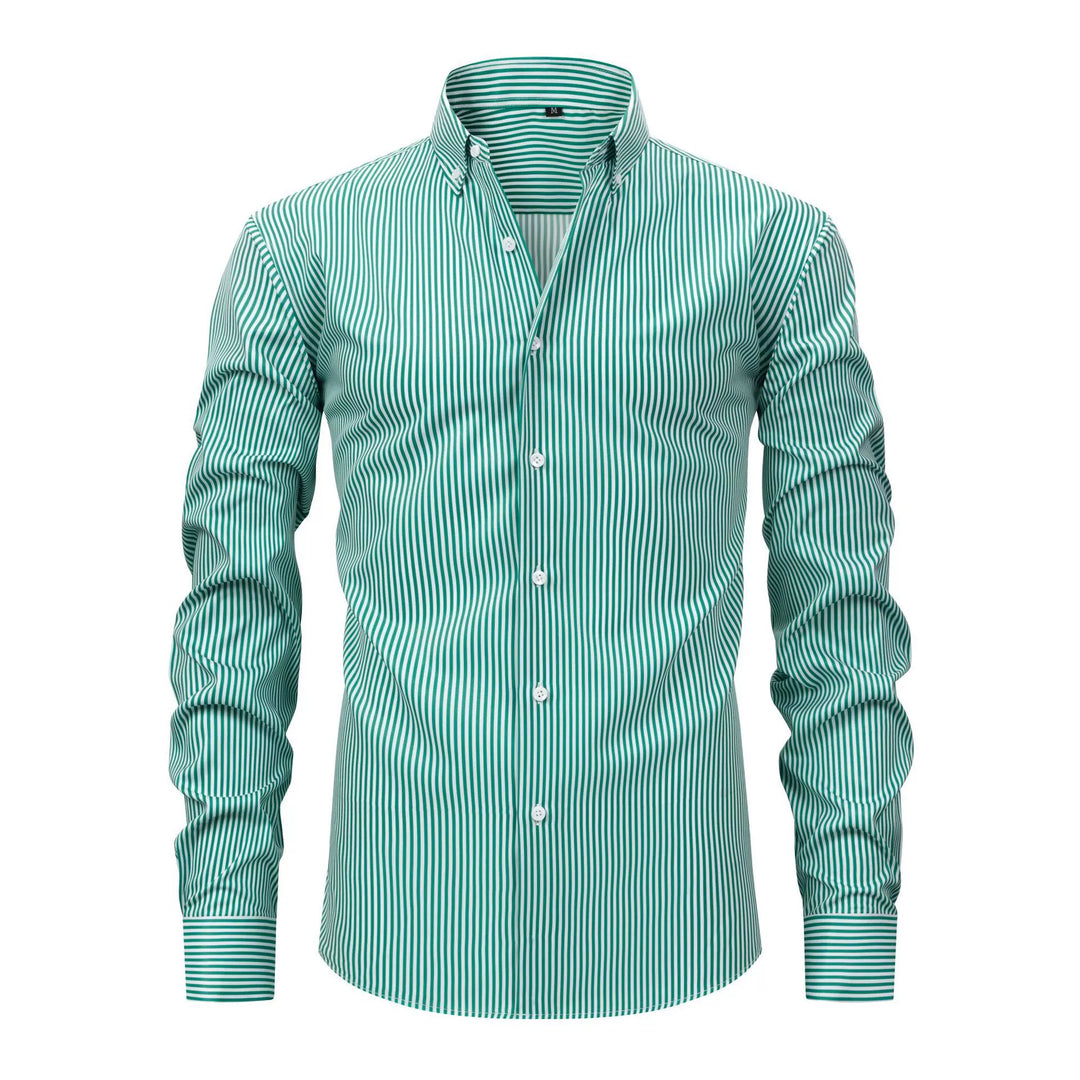 Stirling Pinstripe Stretch Shirt