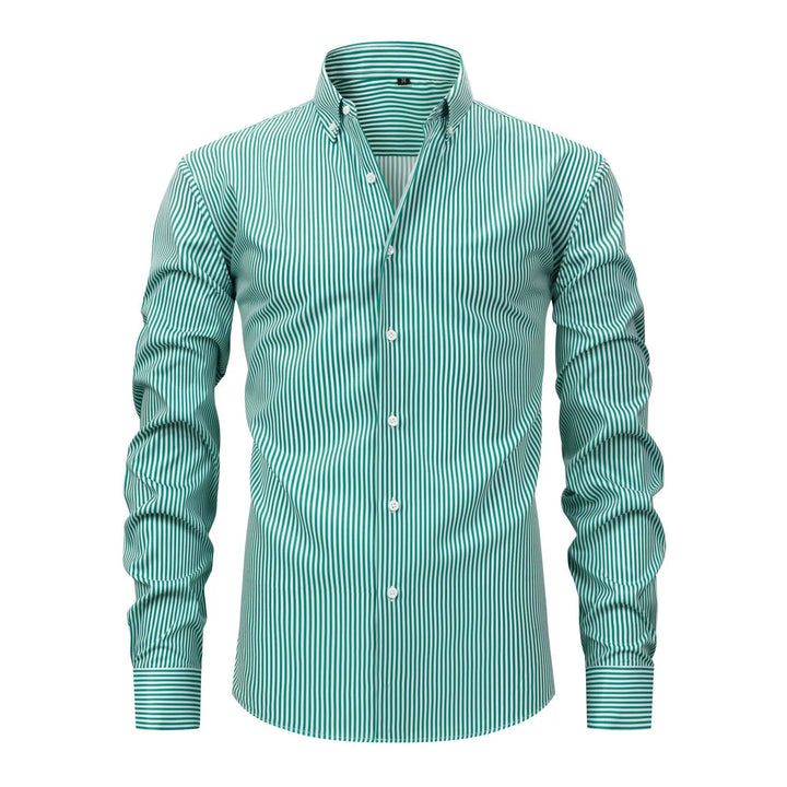 Stirling Pinstripe Stretch Shirt