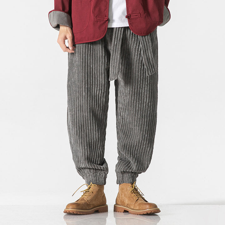 Keaton Ribbed Corduroy Trousers