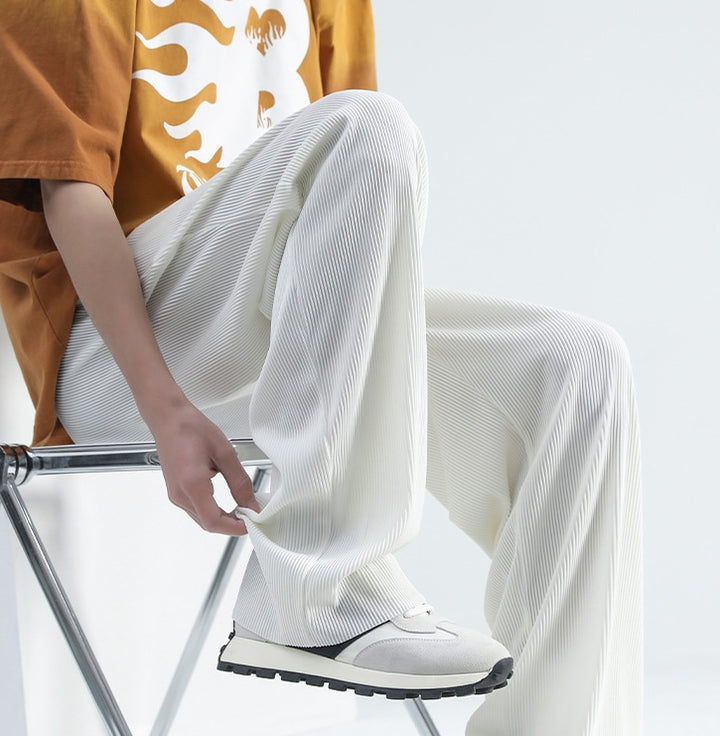 Elio Pleated Lounge Trousers