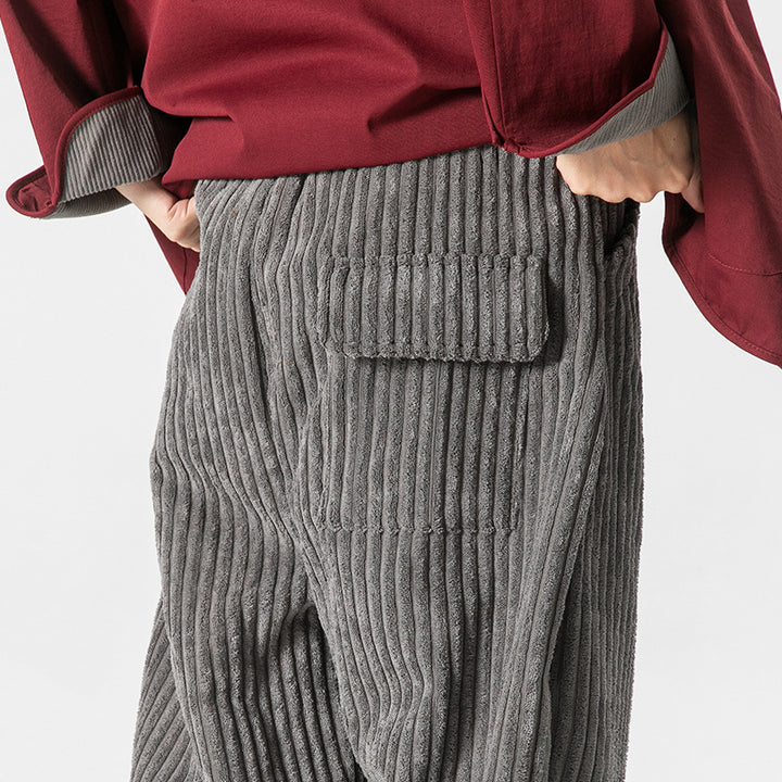 Keaton Ribbed Corduroy Trousers