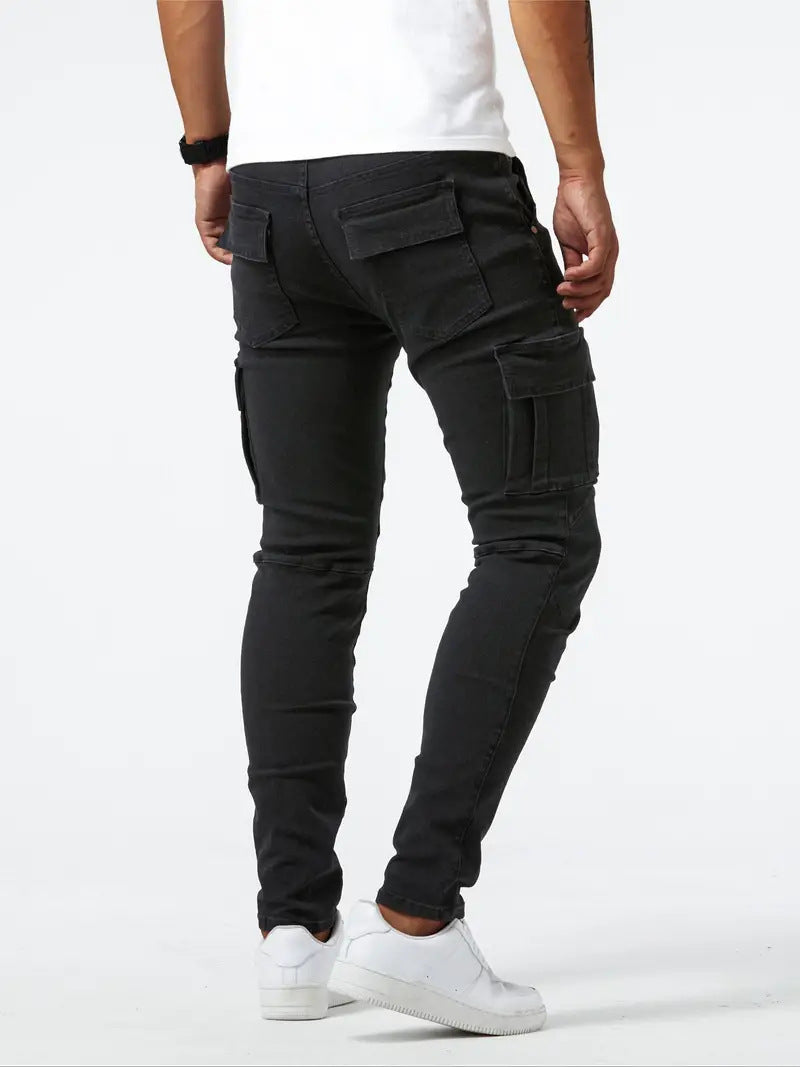 UrbanFlex Cargo Denim