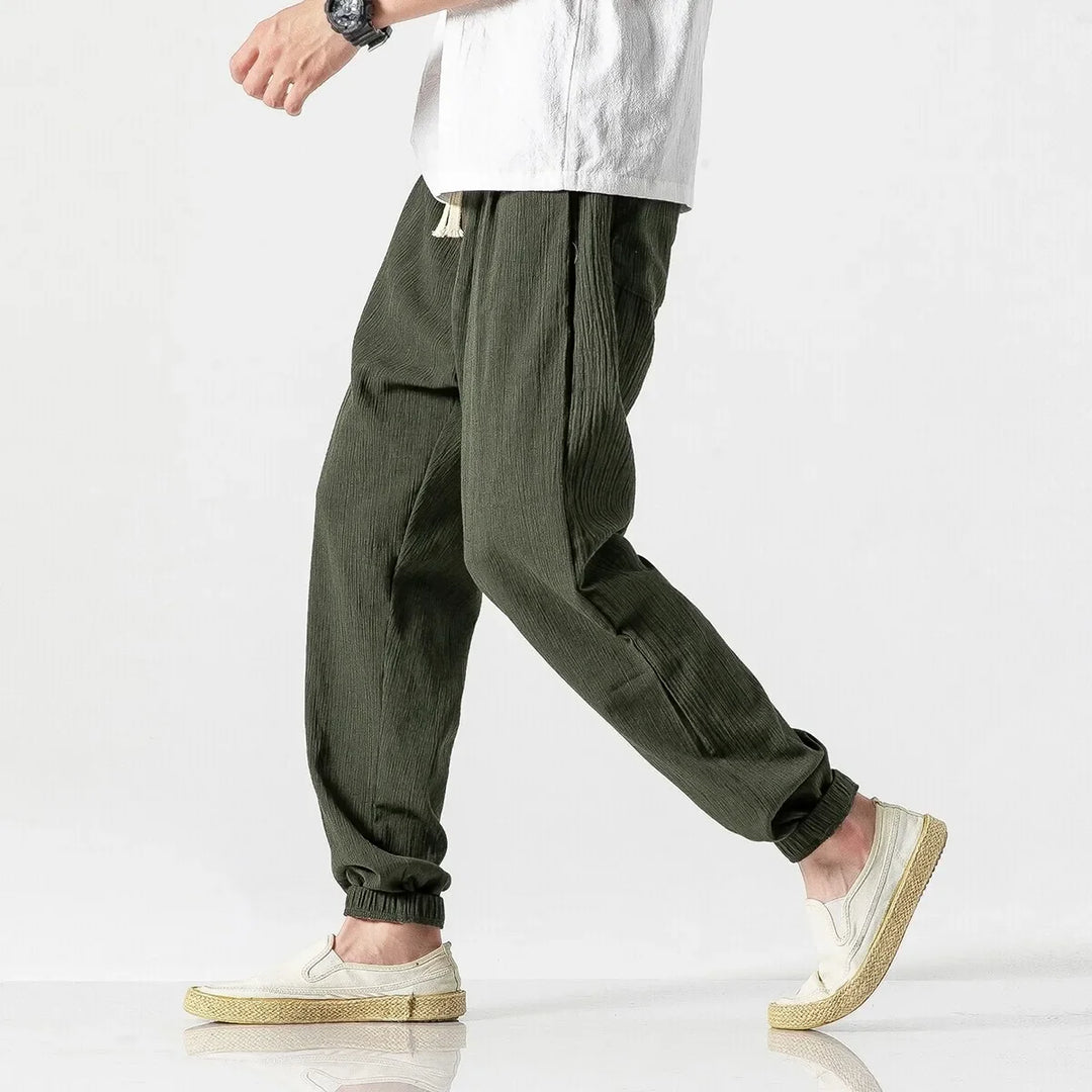 Asten Alwyn Cotton-Linen Trousers