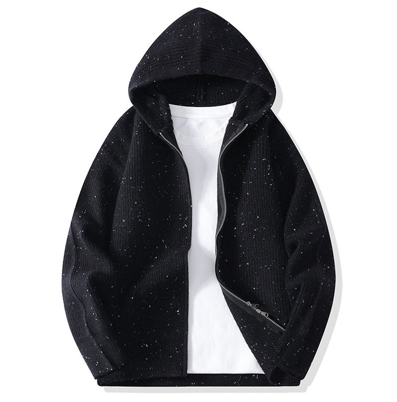 Lennox Marled Zip Cardigan