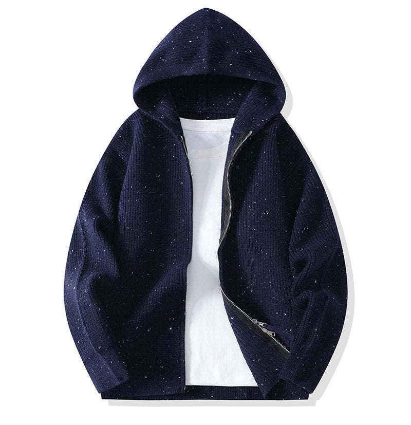 Lennox Marled Zip Cardigan