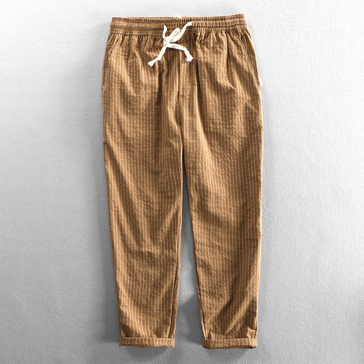 Katana Cotton-Linen Vintage Trouser