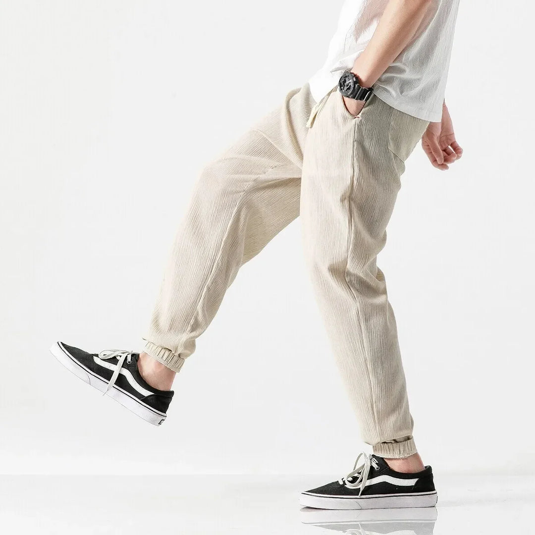 Asten Alwyn Cotton-Linen Trousers