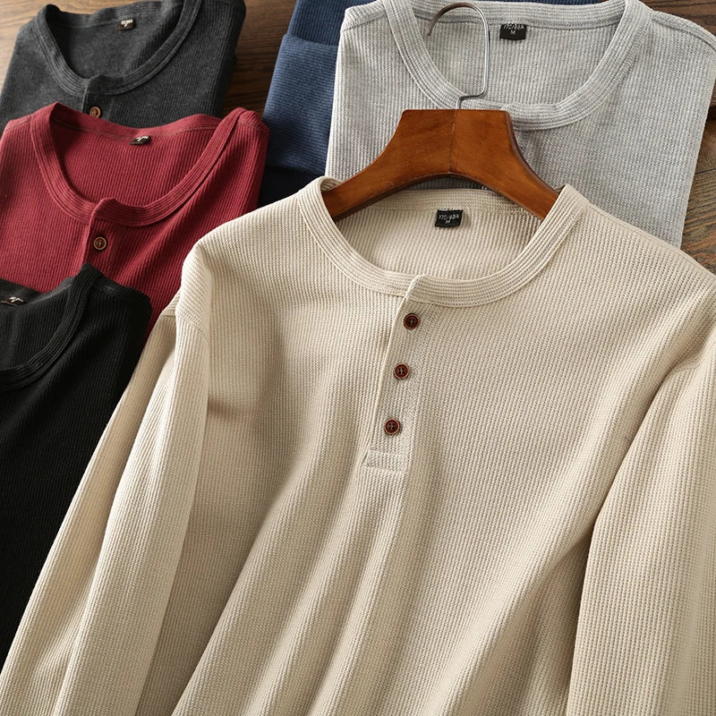 Colton Waffle Henley
